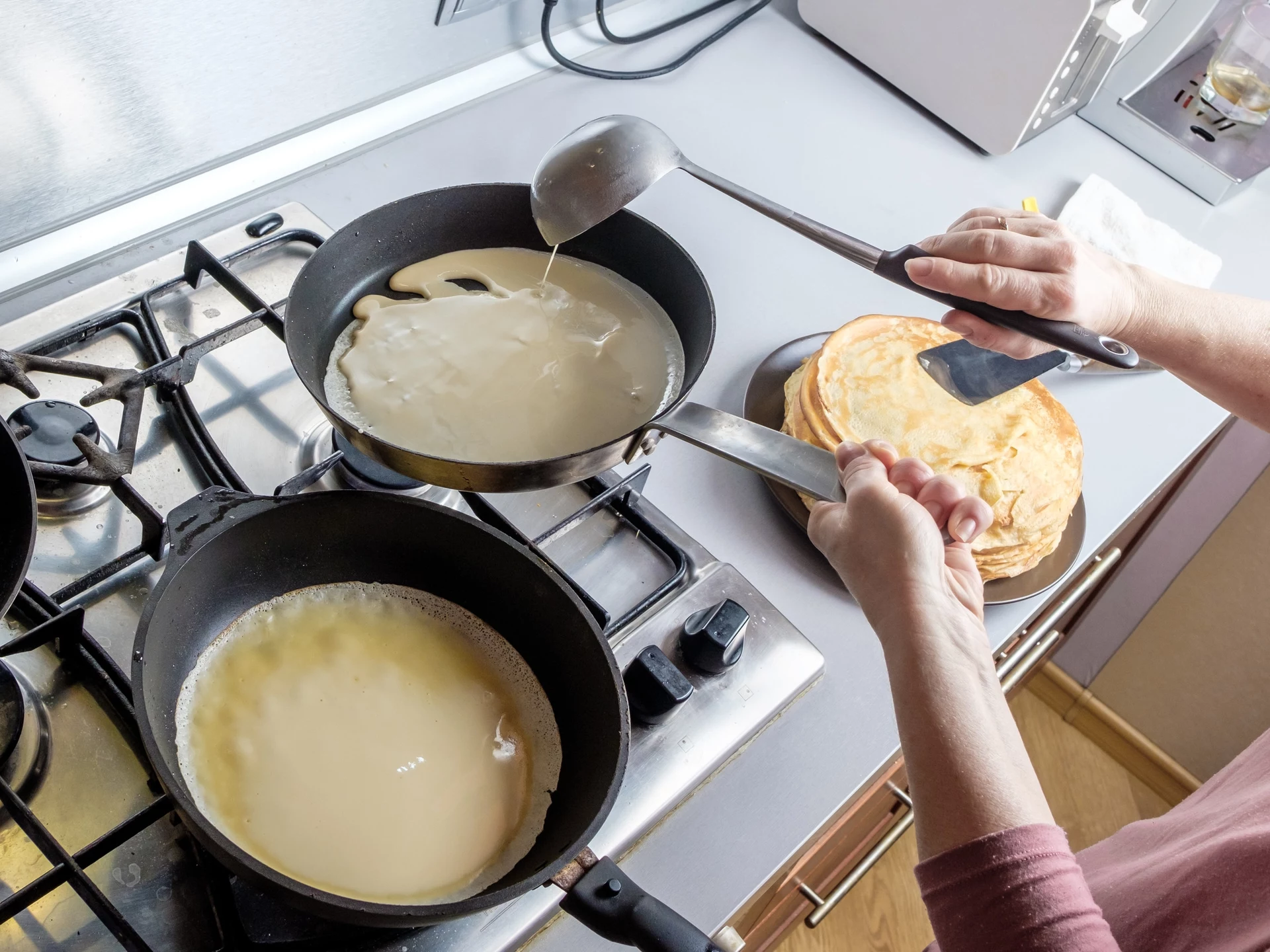 Nikdy jste nezkusili nadýchané palačinky? Recept, který vždy funguje