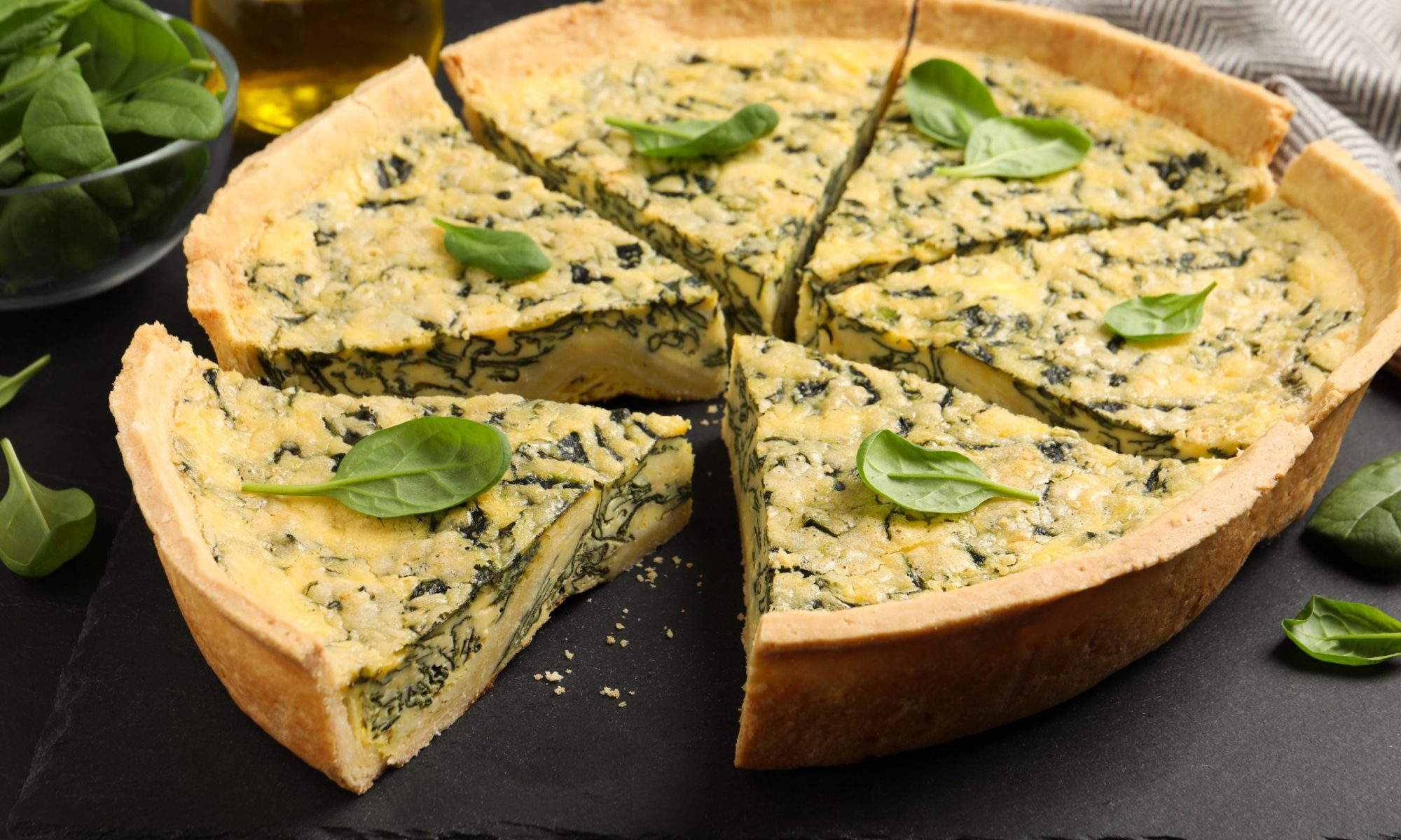 „Dokonalý recept na znovuzrození vztahu k této zelenině“: náš nejlepší quiche se špenátem a kozím sýrem