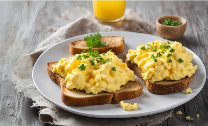 Míchaná vejce: nejrychlejší, nejvýživnější a nejjednodušší recept na snídani