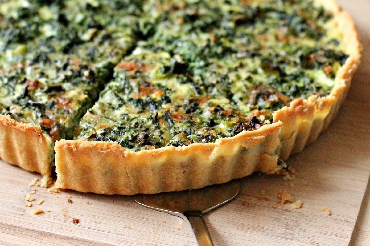 „Dokonalý recept na znovuzrození vztahu k této zelenině“: náš nejlepší quiche se špenátem a kozím sýrem