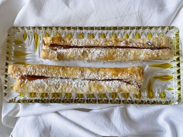 Recept na Schmerstrudel - štrúdl s vepřovým sádlem